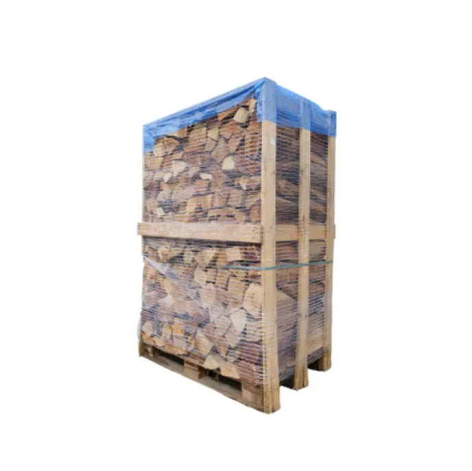 Palette de 2st de bois de chauffage sec séchoirs G1H1 - prêt à l'emploi - mélange feuillus MV combustibles