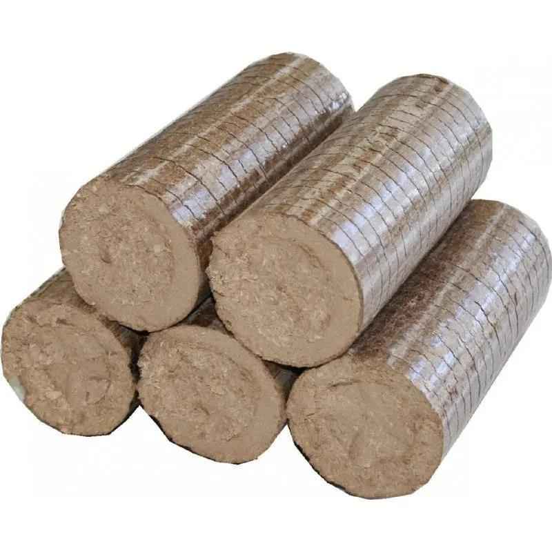 Palette Bûches compressées longue durée – 1008 kg – 100% naturelles – Grand Est – 168 sacs de 6 kg Piskorski Bois Énergie
