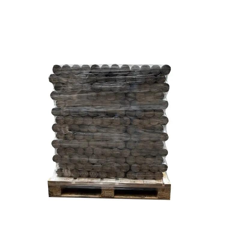 Palette Bûches compressées longue durée – 1008 kg – 100% naturelles – Grand Est – 168 sacs de 6 kg Piskorski Bois Énergie