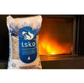 Granulés de bois ISKO – Palette 70 sacs (1050 kg) – DIN+ 100 % résineux Piskorski Bois Énergie