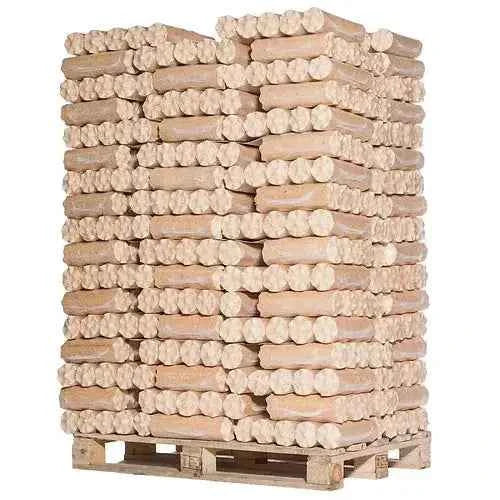 Bois densifié – 100 % résineux – Palette de 960 kg - ENERGIE BOIS SERVICE